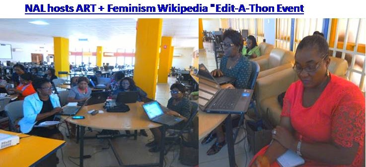 University of Nigeria Library hosts ART + Feminism Wikipedia “Edit-A-Thon Event